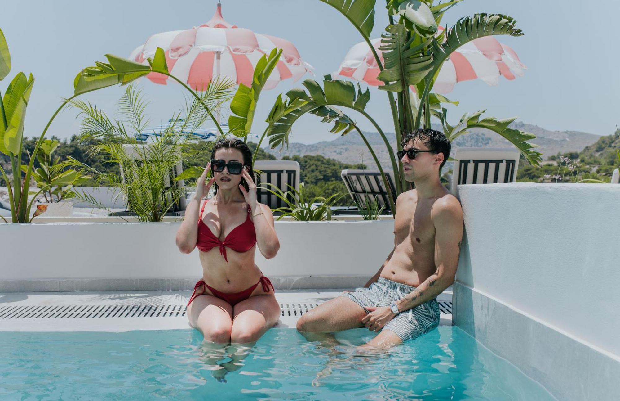 The Palms Concept Hotel Adults Only 16 Plus Faliraki Exteriör bild