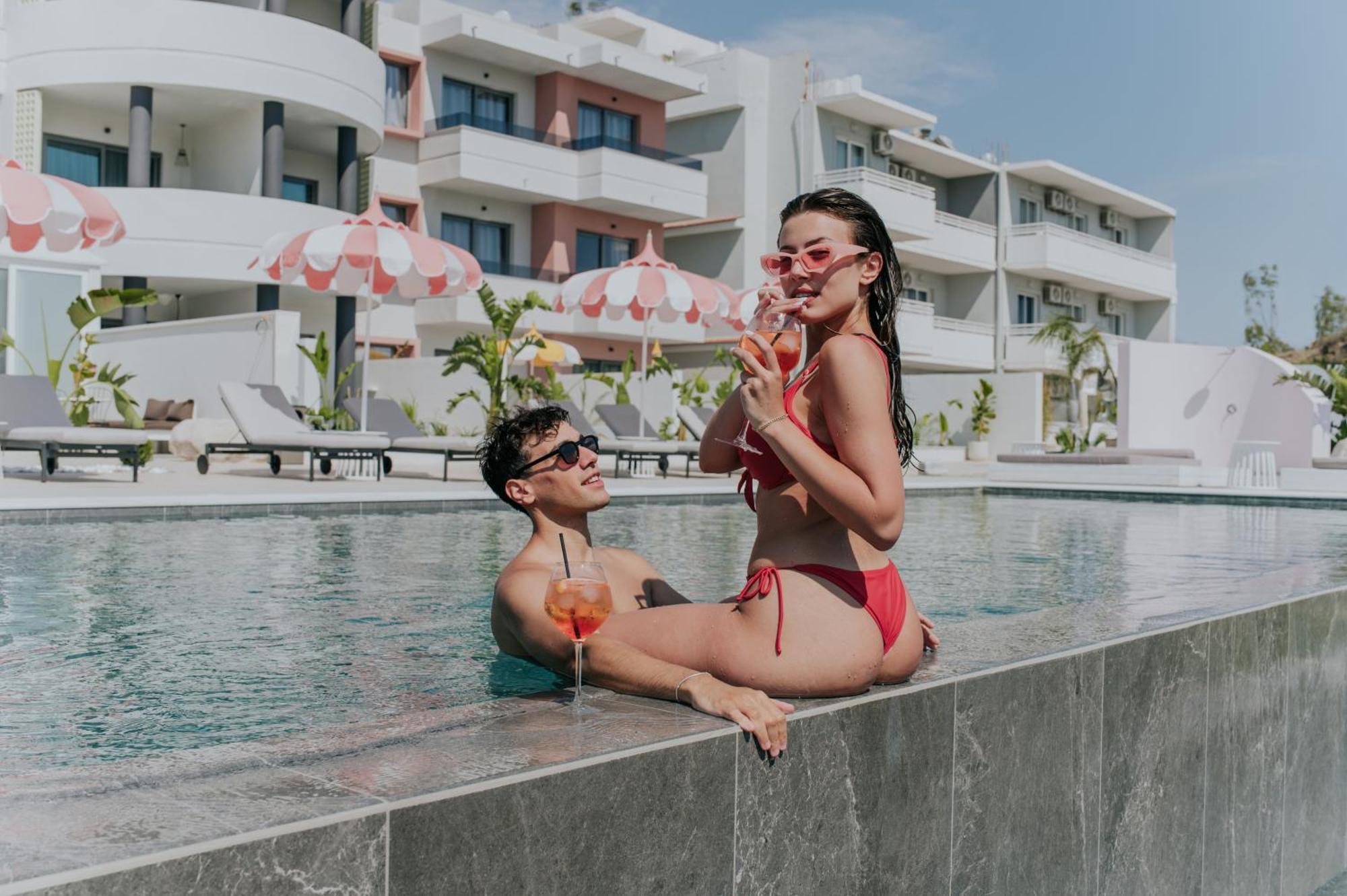 The Palms Concept Hotel Adults Only 16 Plus Faliraki Exteriör bild